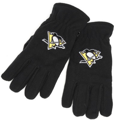Перчатки ATRIBUTIKA &amp; CLUB Pittsburgh Penguins черн. 07010
