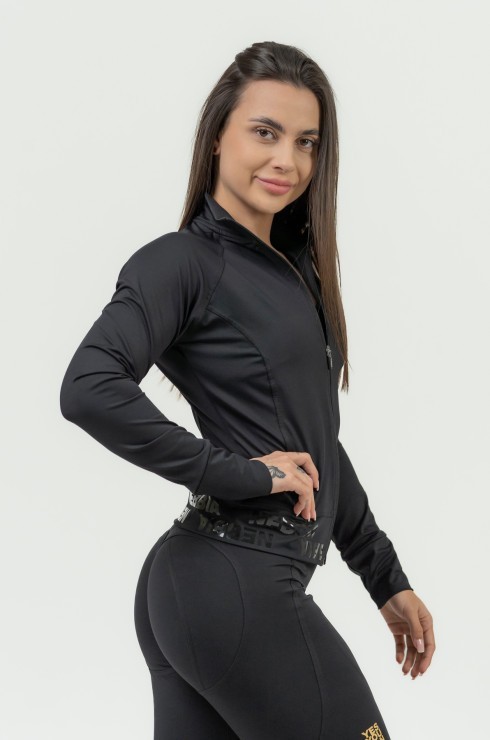 Куртка NEBBIA 833 Zip-Up Jacket INTENSE Warm-Up Black в Москве  в Москве 