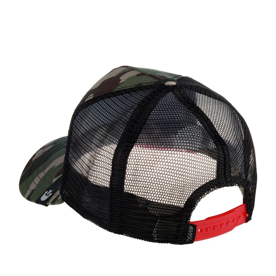 Бейсболка GOORIN BROTHERS ANIMAL FARM BLACK PANTHER 101-0381 (камуфляж - черный) 91-643-00-00 в Москве  в Москве 