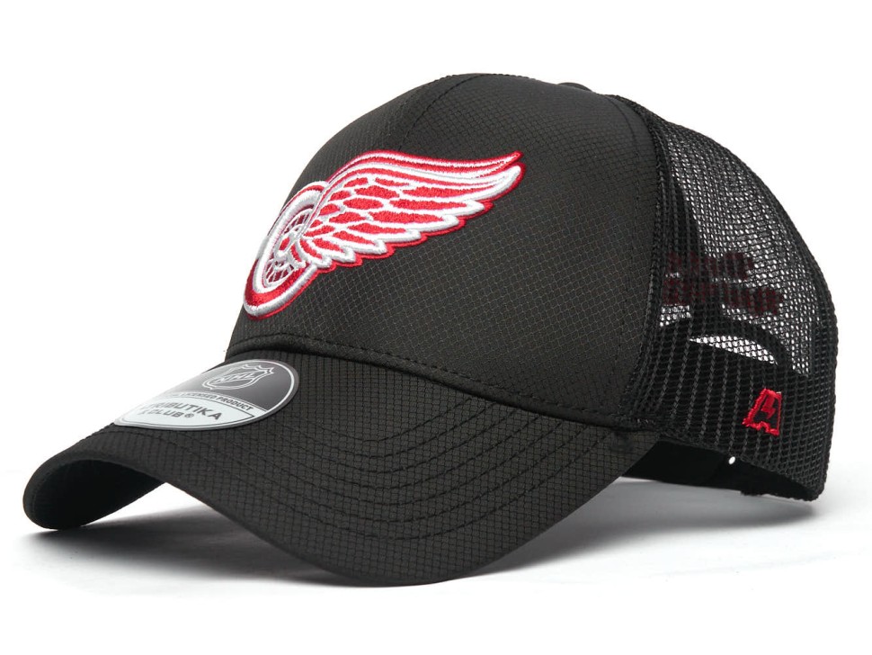 Бейсболка ATRIBUTIKA & CLUB Detroit Red Wings, черн. 31754 в Москве  в Москве 