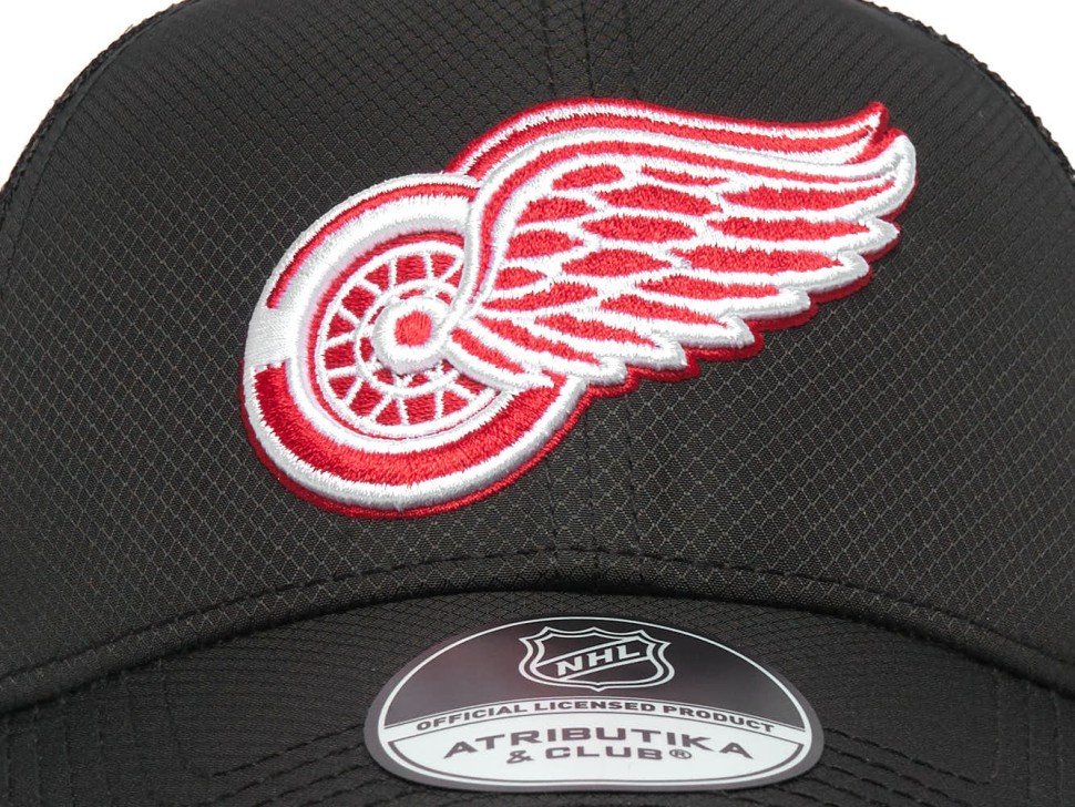 Бейсболка ATRIBUTIKA & CLUB Detroit Red Wings, черн. 31754 в Москве  в Москве 