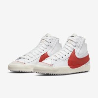 Кроссовки Nike Blazer Mid 77 Jumbo White Total Orange DH7690-100 в Москве  в Москве 