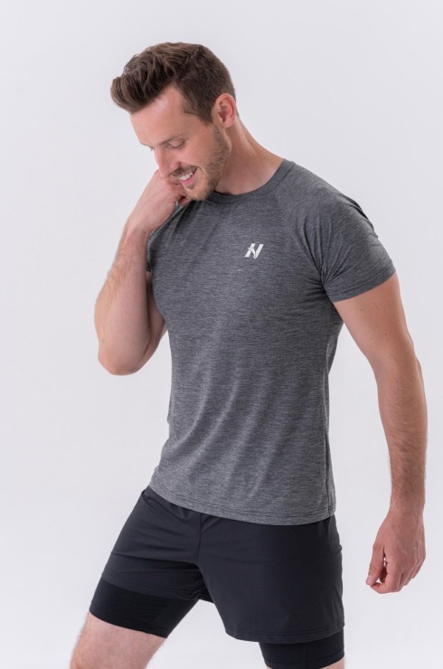 Футболка Nebbia Lightweight Sporty T-shirt “Grey” 325 Grey в Москве  в Москве 