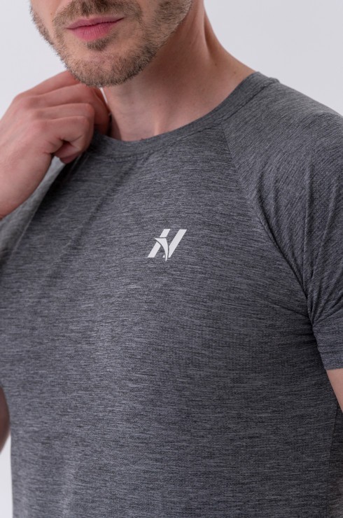 Футболка Nebbia Lightweight Sporty T-shirt “Grey” 325 Grey в Москве  в Москве 