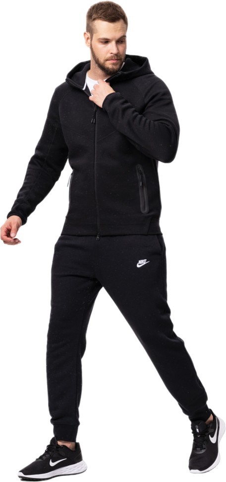 Толстовка Nike M Nk Tch Flc Fz Wr Hoodie FB7921-010 в Москве  в Москве 
