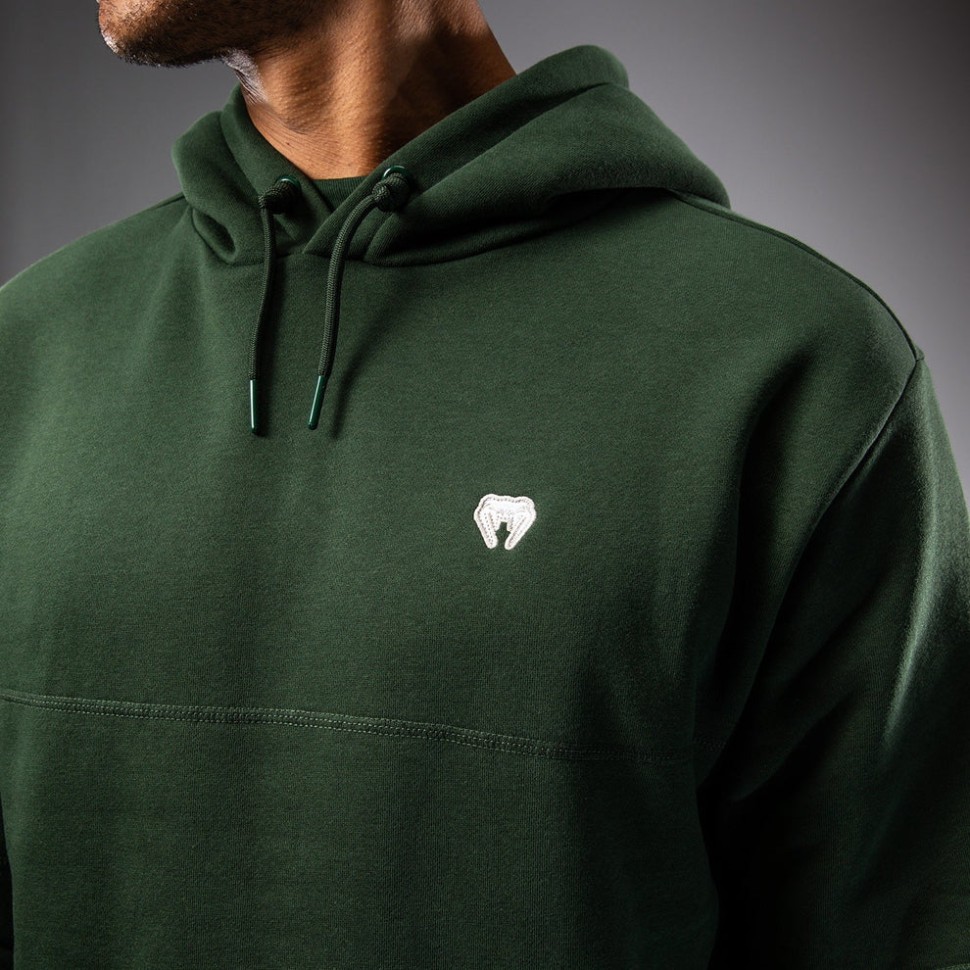 Толстовка Venum Silent Power Hoodie - Forest Green Ven05015-005 в Москве в Москве
