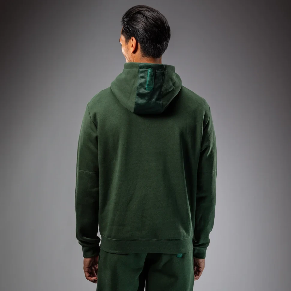 Толстовка Venum Silent Power Hoodie - Forest Green Ven05015-005 в Москве в Москве