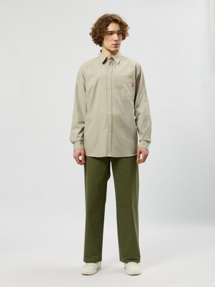 Рубашка Lee Cooper LC-SHIRT-055MSS/BEG в Москве в Москве
