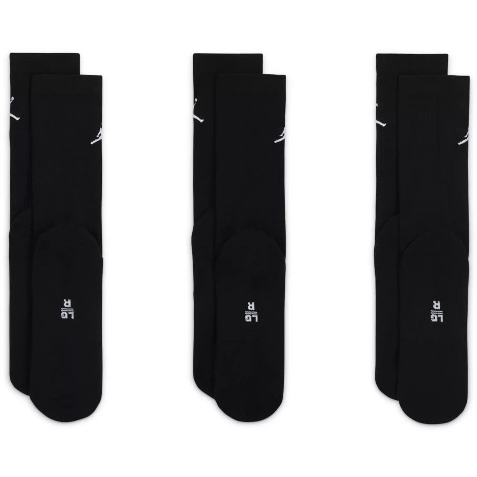 Носки Nike Jordan EVERYDAY CUSH POLY CREW 3PR - 144 DX9632-010