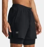 Шорты Under Armour UA LAUNCH 5'' 2-IN-1 SHORT 1382640-001 в Москве  в Москве 