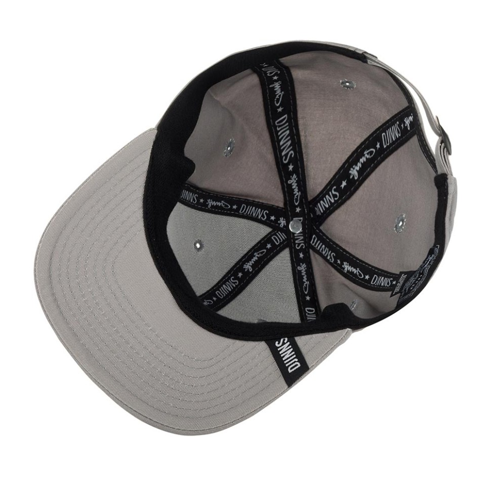 Бейсболка DJINNS 6P TrueFit 2.0 Cap Brushed Twill (серый) 50-180-08-00 в Москве в Москве