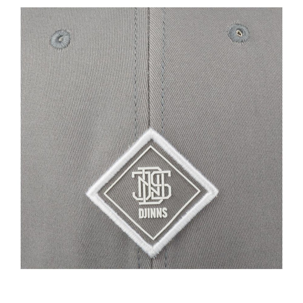 Бейсболка DJINNS 6P TrueFit 2.0 Cap Brushed Twill (серый) 50-180-08-00 в Москве в Москве