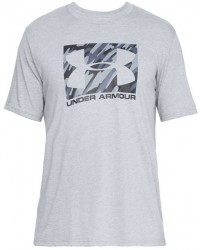 Футболка Under Armour UA BOXED SPORTSTYLE SS Steel Light Heather / Anthracite / Black 1329581-036
