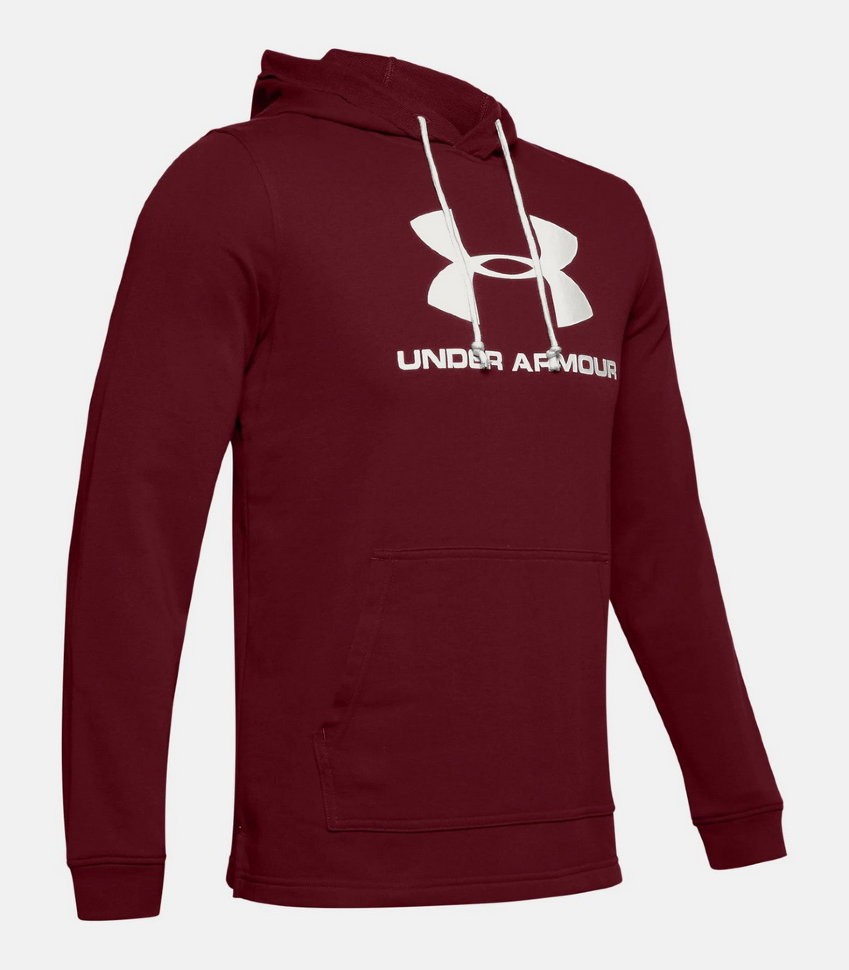 Толстовка Under Armour SPORTSTYLE TERRY LOGO HOODIE 1348520-615 в Москве  в Москве 