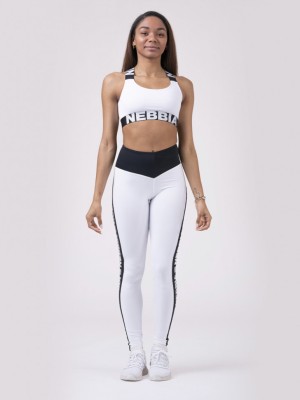 Топ NEBBIA Power Your Hero iconic sports bra 535 WHITE