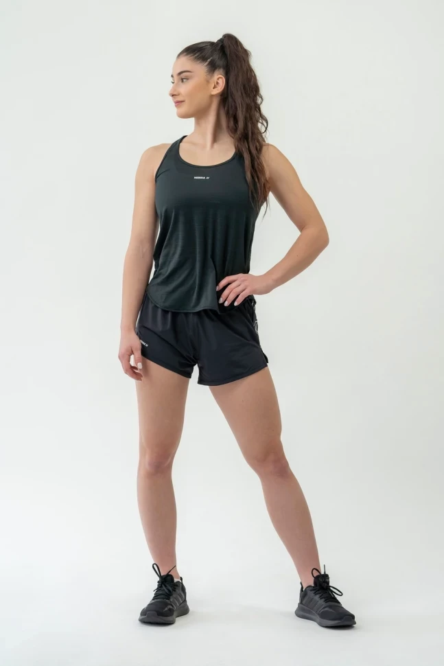 Майка Nebbia 439 tank top Airy Black в Москве  в Москве 