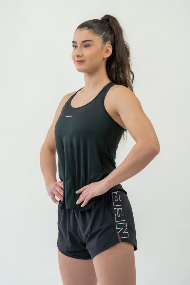 Майка Nebbia 439 tank top Airy Black в Москве  в Москве 