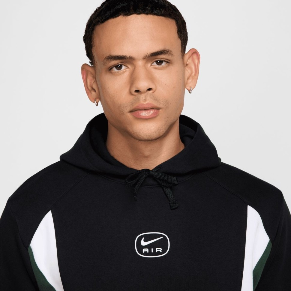 Толстовка Nike M NSW SW AIR PO HOODY FLC BB HM0175-011 в Москве в Москве