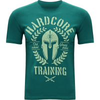 Футболка Hardcore Training Helmet Emeraldhc tshirt0481 в Москве  в Москве 