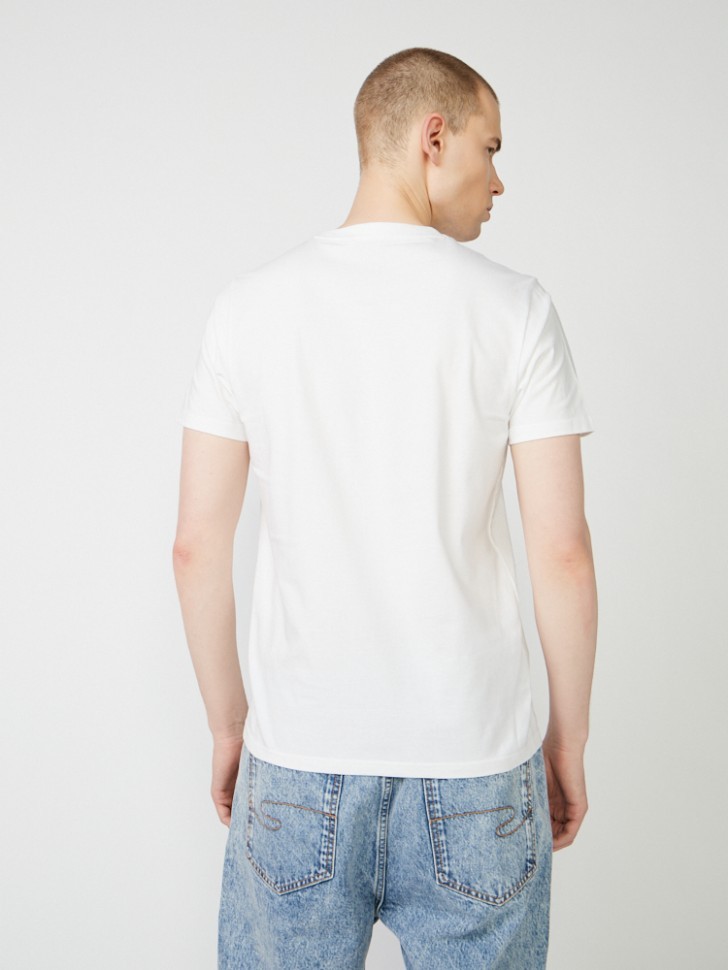 Футболки Lee Cooper MT2A122251BSLC2/WHT в Москве  в Москве 