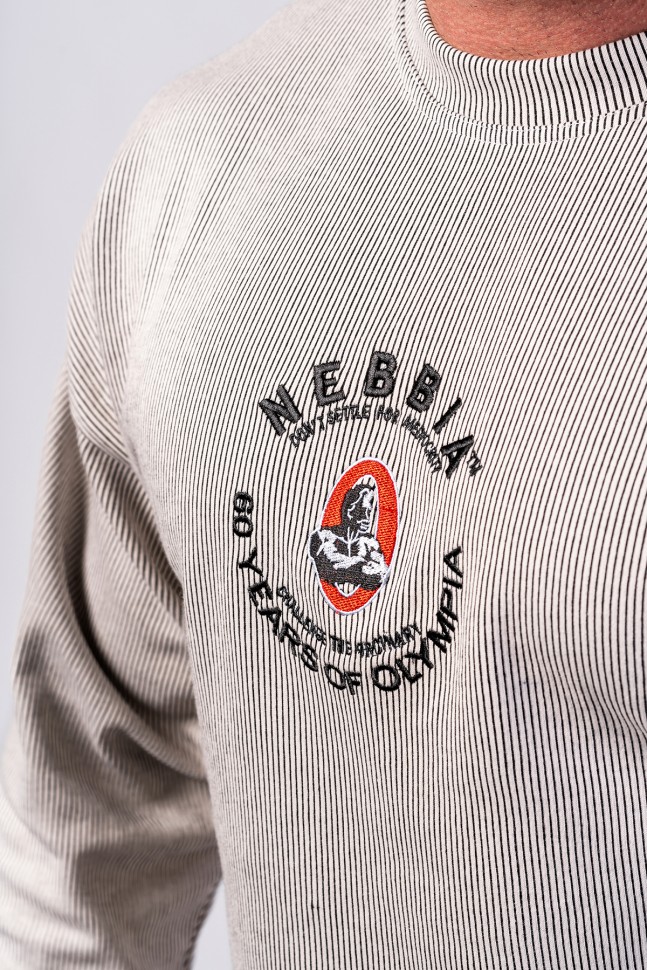 Толстовка Nebbia Oversized Pullover SIGNATURE 797 Grey в Москве  в Москве 