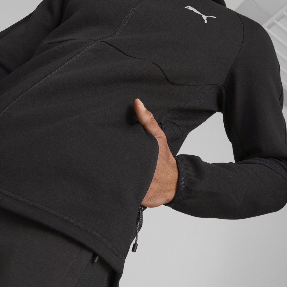 Толстовка Puma EVOSTRIPE Full-Zip Hoodie DK 67331301 в Москве  в Москве 