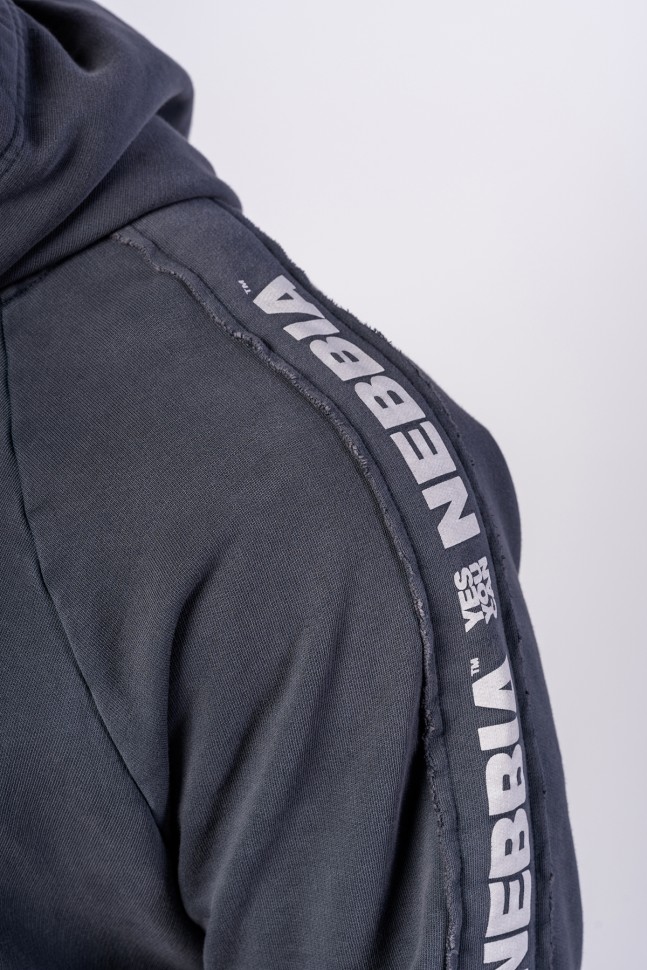 Толстовка Nebbia Washed Hoodie HERITAGE 793 Black в Москве  в Москве 