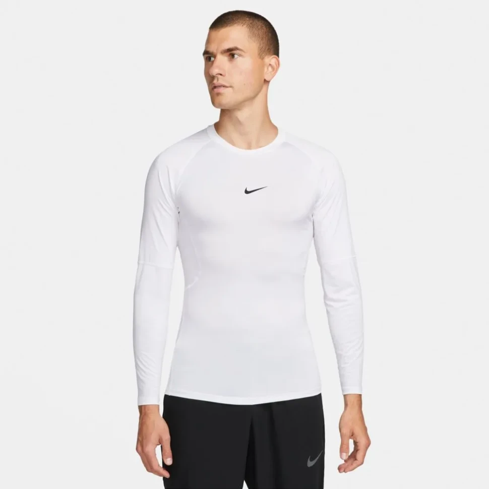 Лонгслив NIKE M NP DF TIGHT TOP LS FB7919-100 в Москве  в Москве 