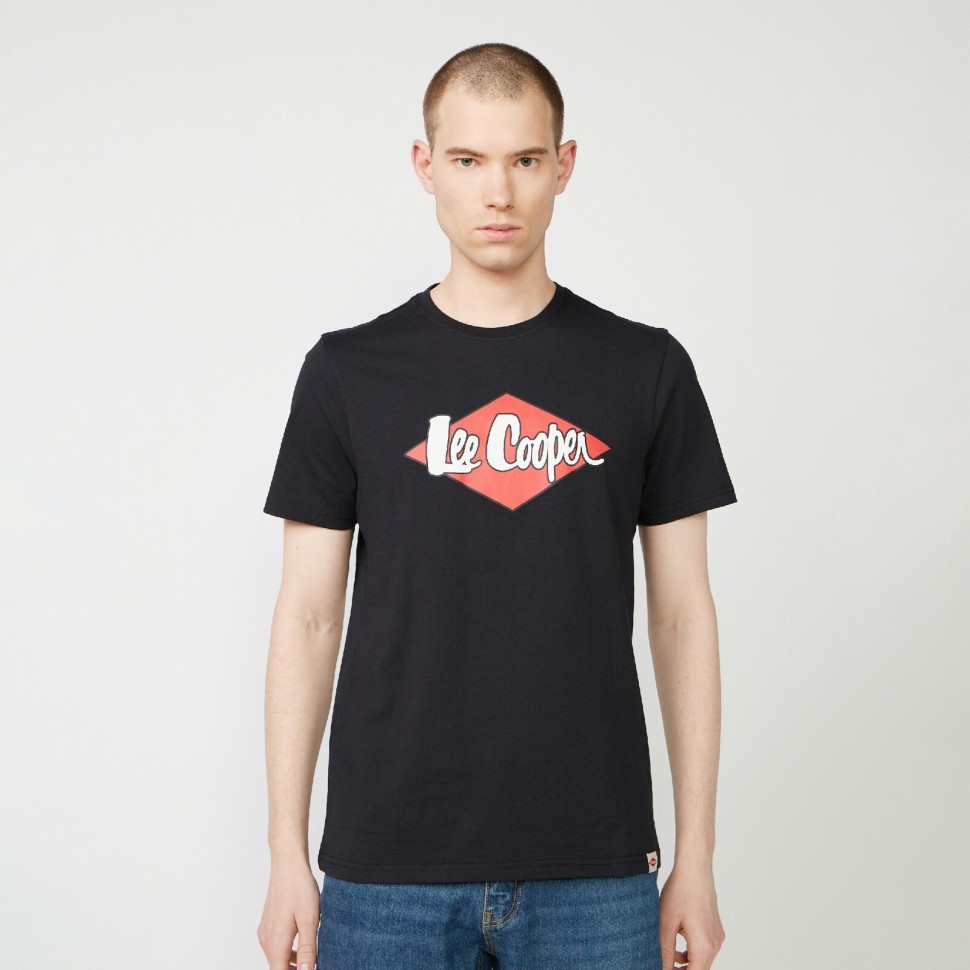Футболки Lee Cooper MT2A122252BSLC2/BLK в Москве  в Москве 