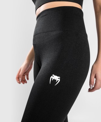 Леггинсы Venum бесшовные Sparring Seamless Leggings Black 7/8 ven04460-001