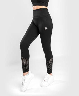 Леггинсы Venum бесшовные Sparring Seamless Leggings Black 7/8 ven04460-001
