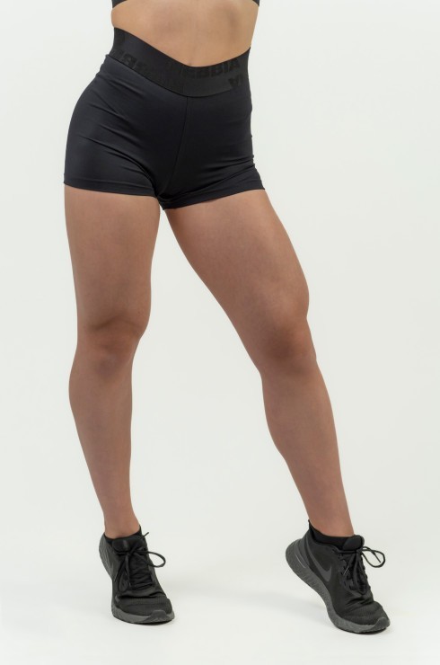 Шорты NEBBIA Compression High Waist Shorts INTENSE Leg Day 832 Black в Москве  в Москве 
