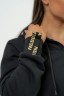Тостовка NEBBIA  845 Women's Classic Zip-Up Hoodie INTENSE Signature Gold в Москве 