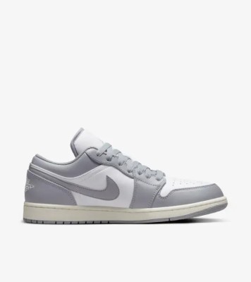 Кроссовки Nike Air Jordan 1 Low Vintage Stealth Grey Men&#039;s 553558-053