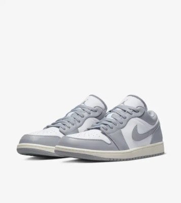 Кроссовки Nike Air Jordan 1 Low Vintage Stealth Grey Men&#039;s 553558-053
