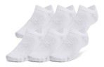 Носки Under Armour UA Essential No Show 6pk-WHT 1382611-100