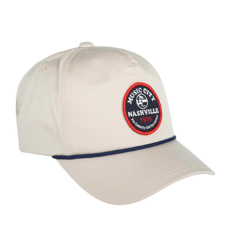 Бейсболка AMERICAN NEEDLE 19H001A-MUSICC Music City Lightweight Rope (светло-серый) 06-340-01-00 в Москве в Москве