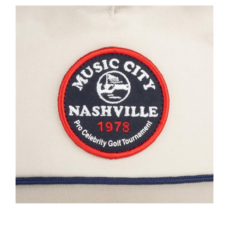 Бейсболка AMERICAN NEEDLE 19H001A-MUSICC Music City Lightweight Rope (светло-серый) 06-340-01-00 в Москве в Москве