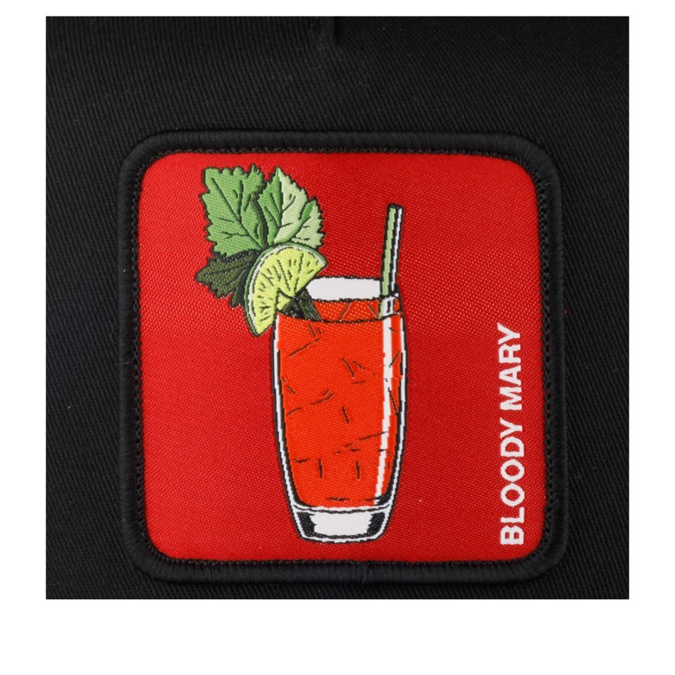 Бейсболка CAPSLAB CL/0/1/CAS2/BL1 Cocktails Bloody Mary (черный / красный) 88-461-72-00 в Москве  в Москве 