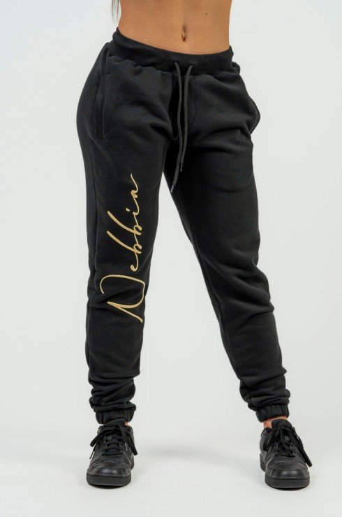 Брюки NEBBIA 846 High-Waist Joggers INTENSE Signature Gold в Москве  в Москве 