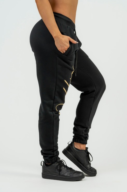Брюки NEBBIA 846 High-Waist Joggers INTENSE Signature Gold в Москве  в Москве 