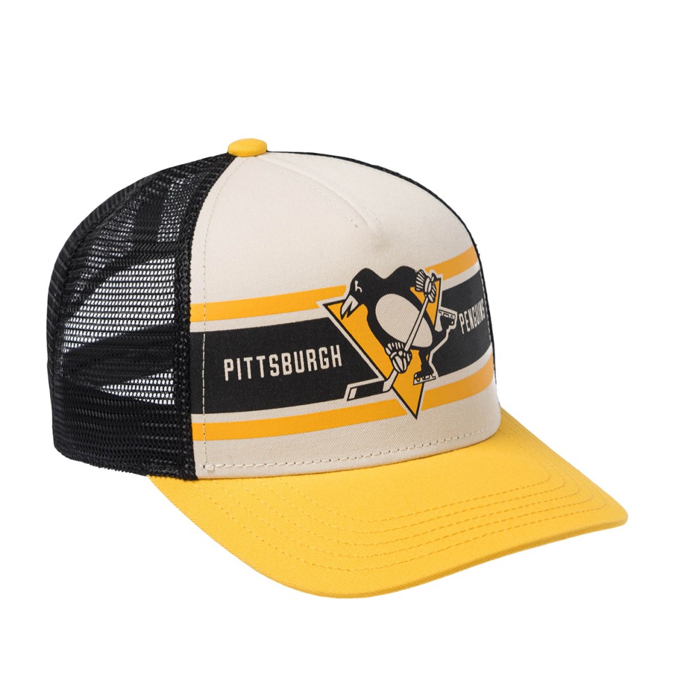 Бейсболка AMERICAN NEEDLE 21001A-PPN Pittsburgh Penguins Sinclair  NHL (желтый белый) 06-843-49-00 в Москве в Москве