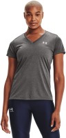 Футболка Under Armour DFO W VELOCITY SOLID VNECK 1299589-090 в Москве  в Москве 