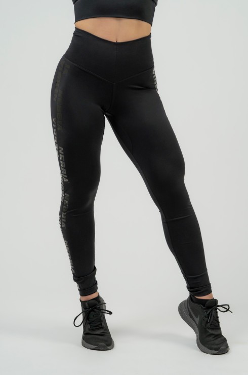 Леггинсы NEBBIA Women's Classic High Waist Leggings INTENSE Iconic 834 Black в Москве  в Москве 