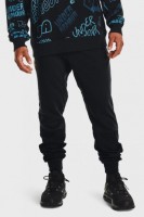 Брюки Under Armour UA RIVAL TERRY SCRIBBLE PANT 1366407-001 в Москве  в Москве 
