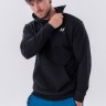 Толстовка Nebbia Pull-over Hoodie with a Pouch Pocket 331 Black