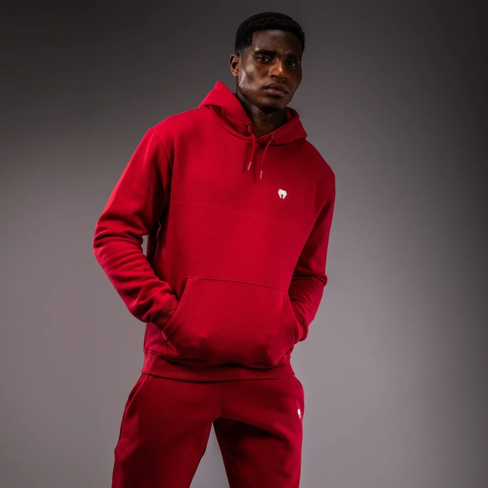 Толстовка Venum Silent Power Hoodie - Cherry Red Ven05015-003 в Москве в Москве