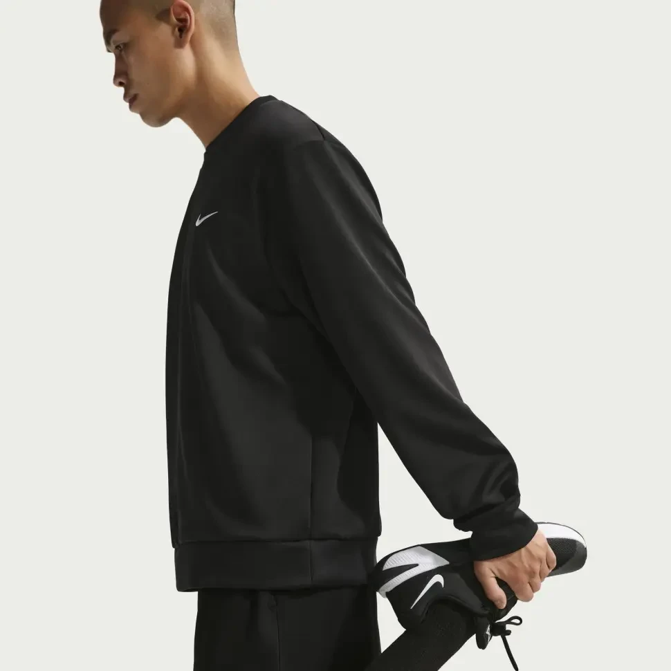 Толстовка Nike M NK DF UV FLEX FLC CREW IF2977-010 в Москве  в Москве 