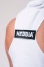 Майка Nebbia c капюшоном Hooded Singlet 173 white в Москве 