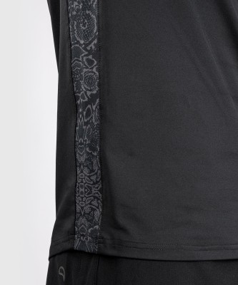 Футболка Venum Classic Evo Dry Tech Black/Black Reflective ven04262-585